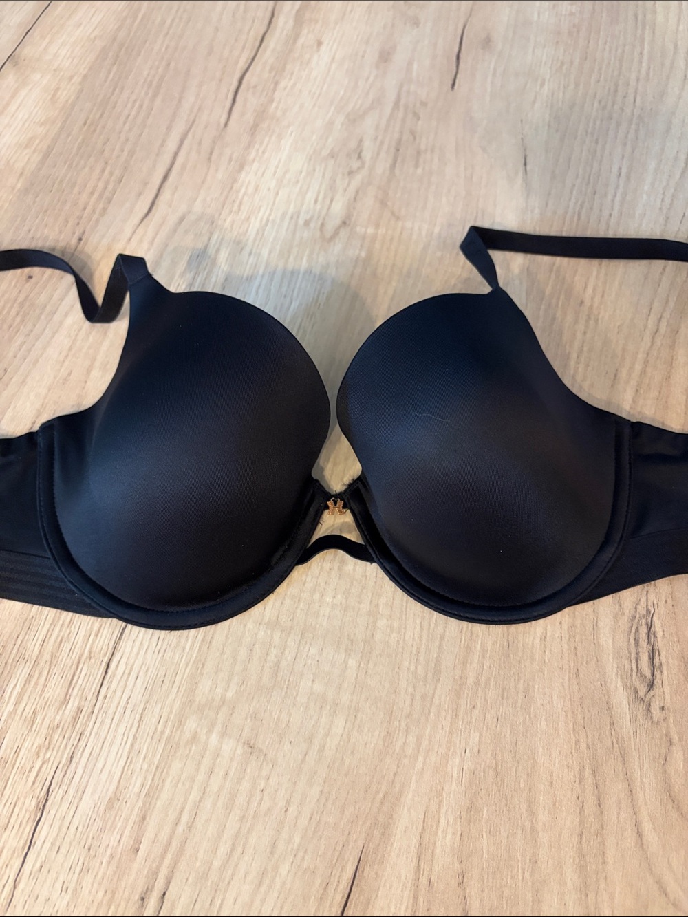 SAVAGE X FENTY BLACK MOLDED UNDERWIRE T-SHIRT BRA 34D